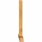 Ekena Millwork Portland Rough Sawn Timber Gable Bracket, Western Red Cedar, 108"W x 45"H x 4"D x 4"F, 10/12 Pitch GBW108X45X0404POR00RWR - alternate 5